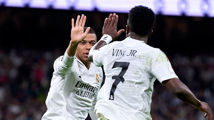 Kylian Mbappe, Vinicius Junior