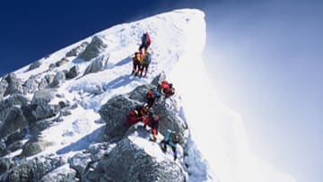 The Hillary Step - Mount Everest
