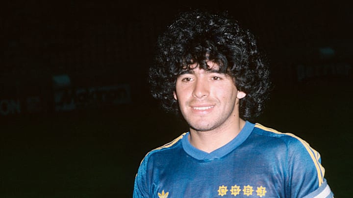 Argentine Soccer Player Diego Maradona