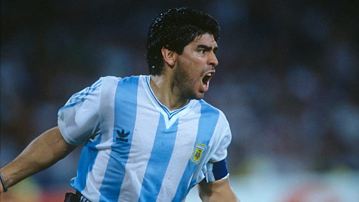 Argentine Soccer Legend Diego Maradona