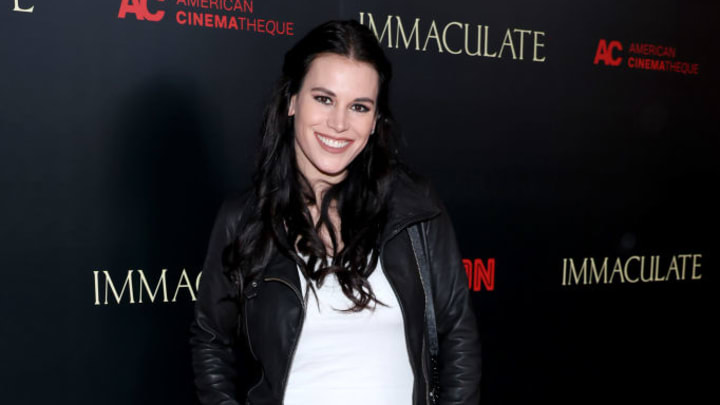 Krsy Fox at the Beyond Fest Premiere of Neon's Immaculate