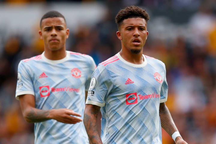 Mason Greenwood, Jadon Sancho