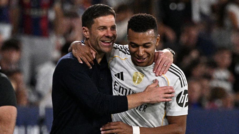 Kylian Mbappe and Xabi Alonso