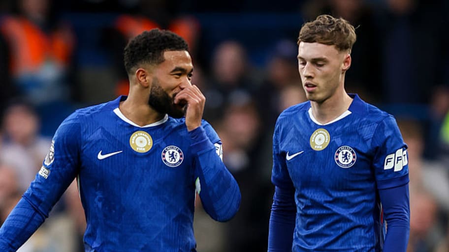 Reece James and Cole Palmer of Chelsea.