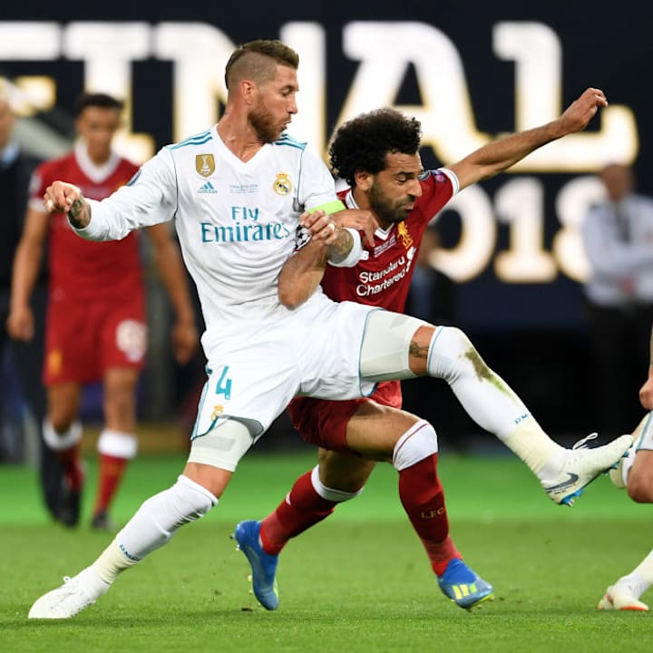 Mohamed Salah, Sergio Ramos