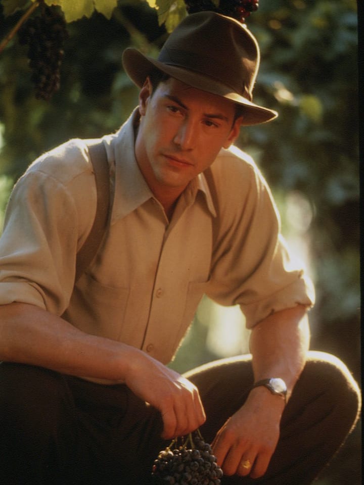 Keanu Reeves is pictured