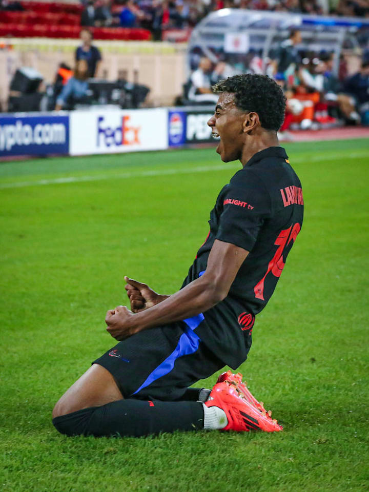 Lamine Yamal, atacante do Barcelon