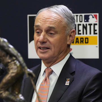 Manfred was speaking during an appearance on 'The Pat McAfee Show.'