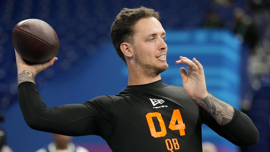 NFL draft prospect Carson Beck