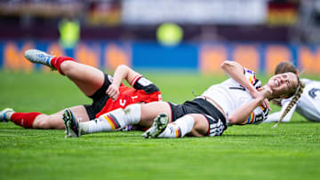 Giulia Gwinn hat sich im Länderspiel gegen Österreich verletzt