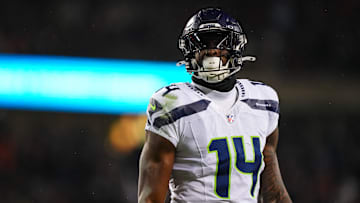 DK Metcalf of the Seattle Seahawks