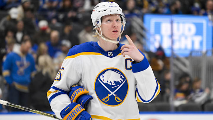 Buffalo Sabres defenseman Rasmus Dahlin, who represented Team Sweden at the 2026 Winter Olympics in Italy