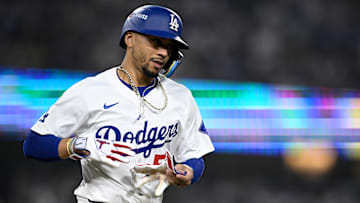 Mookie Betts no ha tenido una buena postemporada con el madero