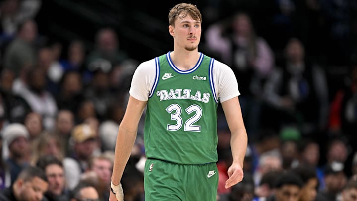 Cooper Flagg didn’t have much time with Nico Harrison before he was fired as Mavericks GM. 