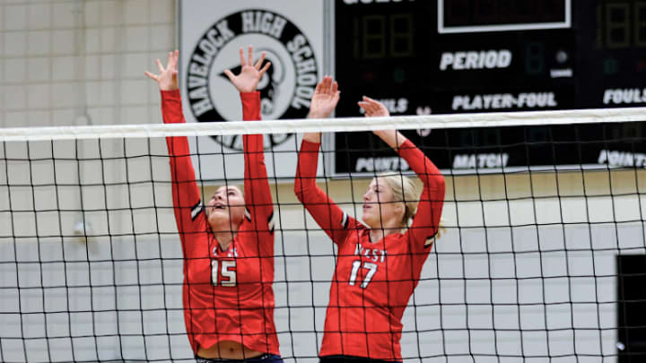 Havelock vs. West Carteret in North Carolina Varsity high school girls volleyball showdown- Sep. 3, 2025 Havelock vs. West Carteret in North Carolina Varsity high school girls volleyball showdown- Sep. 3, 2025