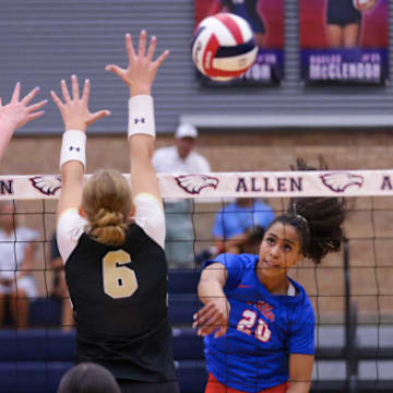 Allen Eagles (TX) vs. Plano East (TX) Volleyball Matchuo (08/19/2025)