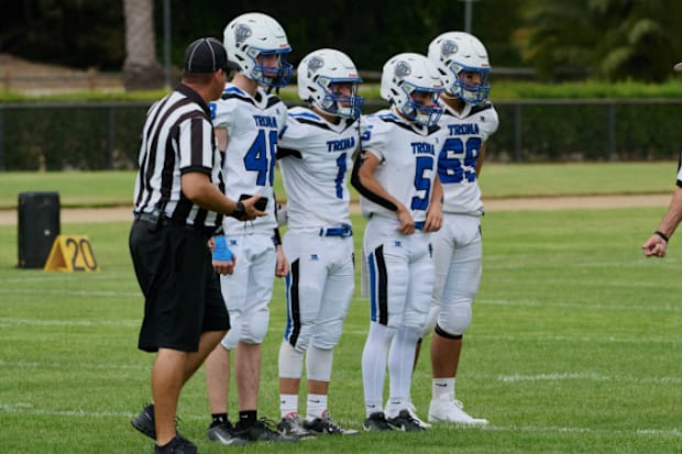 Laguna Blanca vs. Trona in California Varsity high school football showdown - Sep. 16, 2025 