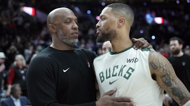 Chauncey Billups and Damian Lillard