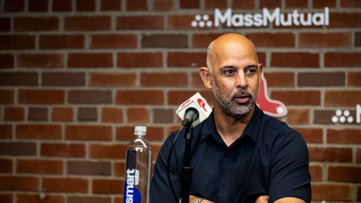 Boston Red Sox End Of Season Press Conference Boston Red Sox End Of Season Press Conference