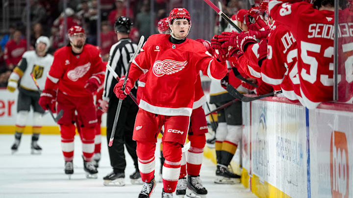 Vegas Golden Knights v Detroit Red Wings