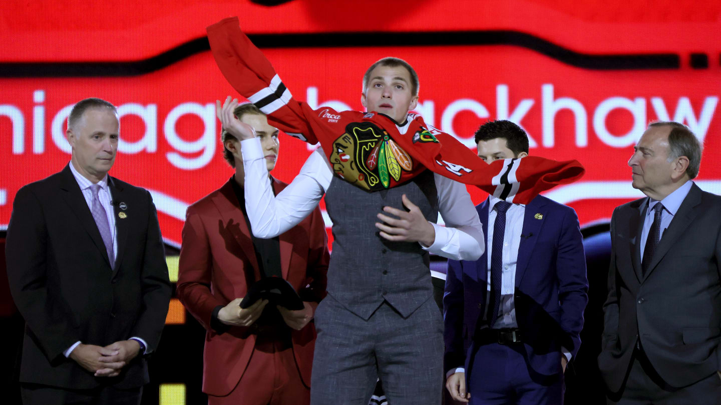 Rolling with Artyom Levshunov was the obvious decision for the Blackhawks