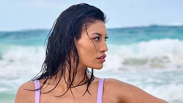 Ashley Callingbull was photographed by Yu Tsai in the Dominican Republic.