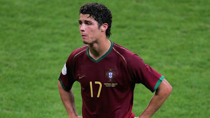 Cristiano Ronaldo bei der WM 2006