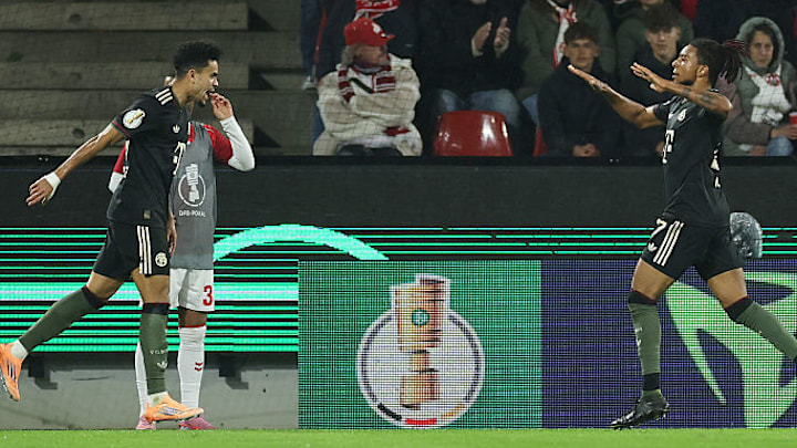 Wollen mit dem FC Bayern ins Finale nach Berlin: Luis Diaz und Michael Olise