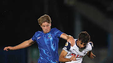 George Abbott in PL2 action for Spurs 