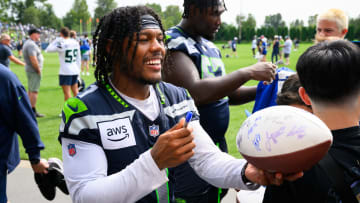 Seattle Seahawks wide receiver Dee Eskridge