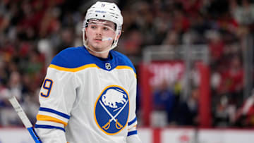 Buffalo Sabres winger Zach Benson
