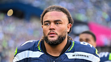 Mike Morris of the Seattle Seahawks