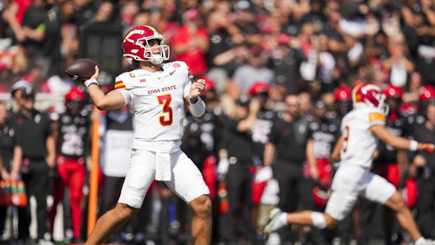 Live Score Updates Colorado Buffaloes First Big 12 Win  Iowa State Cyclones Deion Sanders Rocco Becht Kaidon Salter Football 