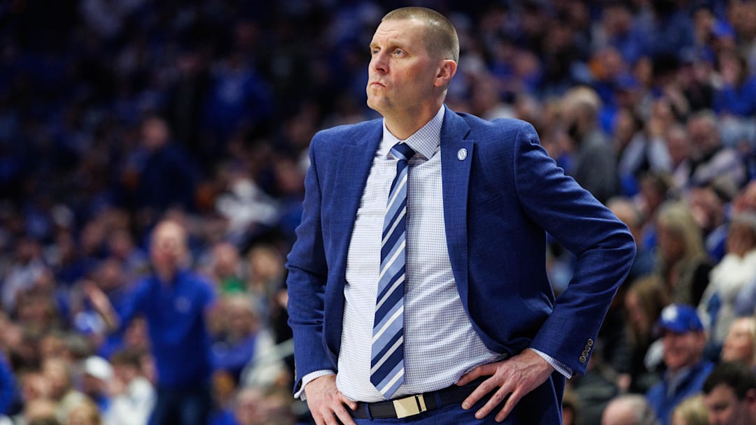 Kentucky Wildcats head coach Mark Pope Kentucky Wildcats head coach Mark Pope