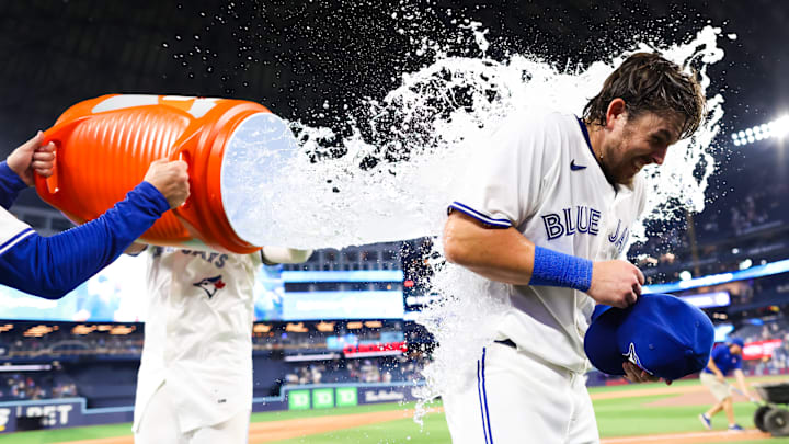 Los Angeles Angels v Toronto Blue Jays