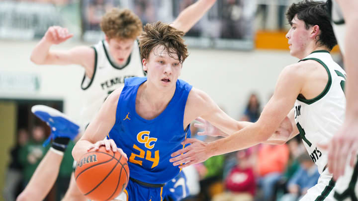 Greenfield-Central Cougars Braylon Mullins (24)