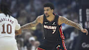 Miami Heat center Kel'el Ware is a player to watch against Boston on Monday.