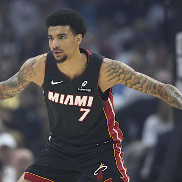 Miami Heat center Kel'el Ware is a player to watch against Boston on Monday.