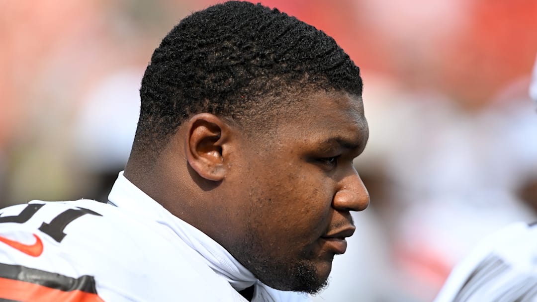 Cleveland Browns defensive tackle Michael Hall Jr. 