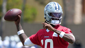 Dallas Cowboys quarterback Joe Milton