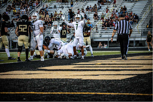 Mt. Vernon vs. Pendleton Heights in Indiana Varsity high school football showdown -Sept. 26, 2025 