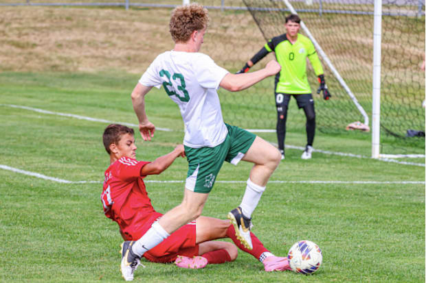 Covenant Christian vs. Danville in Indiana Varsity high school boys soccer showdown - Sep. 16, 2025 