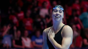 Virginia swimmer Gretchen Walsh was named the 2023-2024 ACC Female Athlete of the Year, just the third Cavalier in history to win the award.
