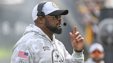 Pittsburgh Steelers head coach Mike Tomlin