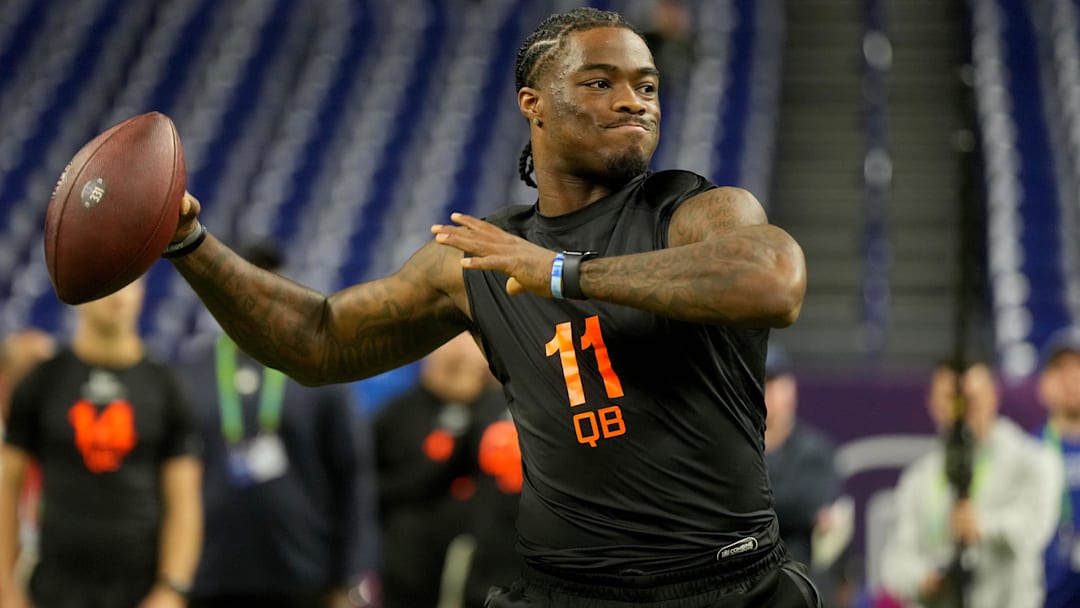 Alabama quarterback Jalen Milroe 