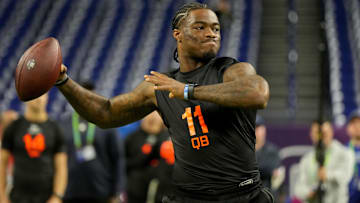 Alabama quarterback Jalen Milroe 