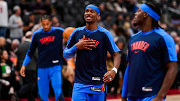 Oklahoma City Thunder v Toronto Raptors