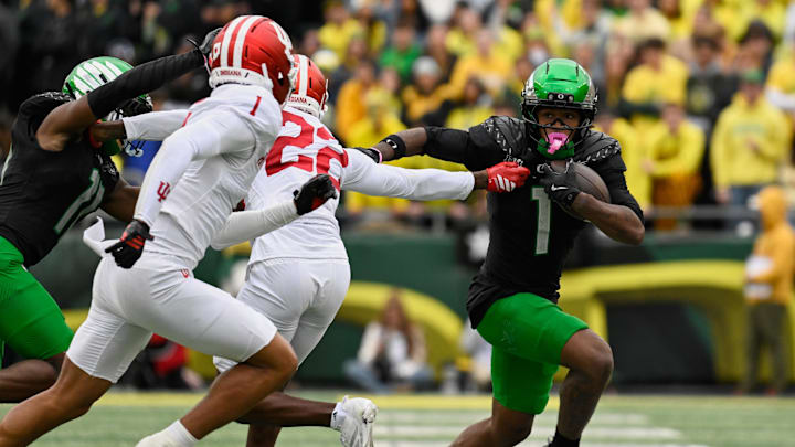 Oregon is an underdog against Indiana in the College Football Playoff semifinal. Oregon is an underdog against Indiana in the College Football Playoff semifinal.