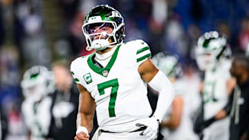 New York Jets quarterback Justin Fields