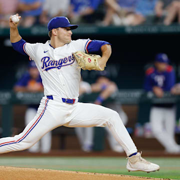 Jacob DeGrom gets the start for the Texas Rangers against the Toronto Blue Jays on Friday night.